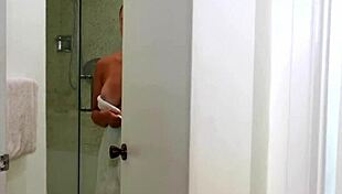 Stepdaughter Teases Stepdad Playfully