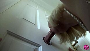 OMG, I’m at the glory hole, can’t believe it’s me, LaceyStarr, takin’ it all!