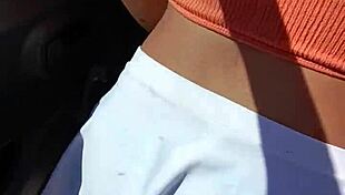 Puta Mexicana Flashes Ass In Public For Horny Exhibitionists