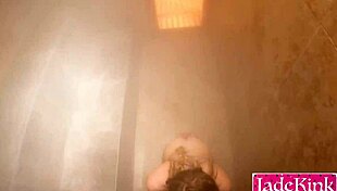 Good time for big dick stranger inside sauna slut sucking