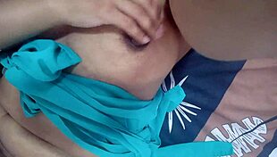 massaging my wet pussy