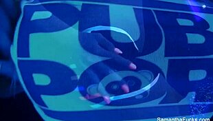 samantha saint solo masturbation with big tits and ass