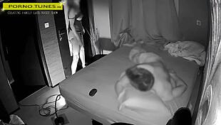 mature wife fucks fans at gloryhole while husband naps