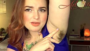 My gf’s growing out her armpit hair, so wild! 😅