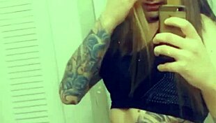 hot tranny touching her clitty