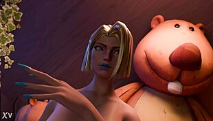 Emma Frost and Squirrel Girl in Anal Punishment Scene