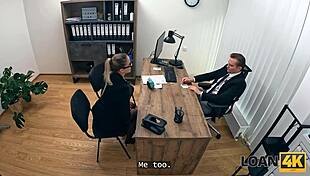 Loan4k Library Girl Undercover - Top Slut in the Office Scene