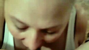 Slutty Wife Gives Hot Blowjob!