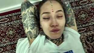 I bent over my stepsister's juicy ass for wet pussy sex.