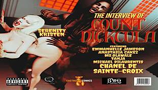 the interview of count dickcula in casting sex game