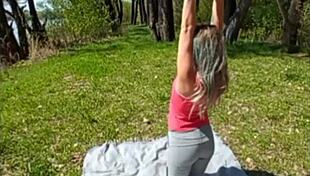 My Sweet Stepsister Sucked My Dick Outdoors!