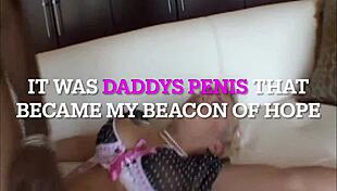Daddy Cock Worship Sissy BBC Captions