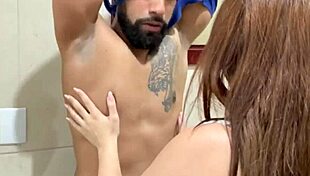 Coworker Fucks Wife In Company Locker Room With Husband