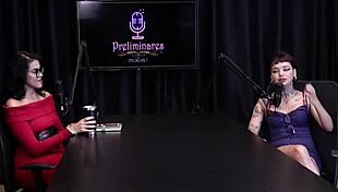 melhores momentos da annie clementine no preliminares podcast com bia hot - parte 2 watch on sheer red 😈