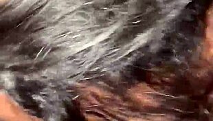 Chubby bbw polishes my black cock 😏