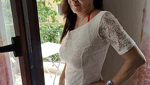 Fucked neighbor's wife in all holes during business trip.