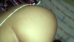 Schoolgirl skips class to measure and please master