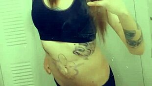 hot tranny touching her clitty