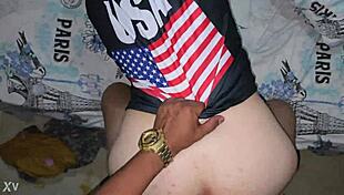 Eating Beautiful Bitches Ass in Doggystyle