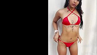 In a Latina porn casting, a tiny teen gets her pussy filled with creampie