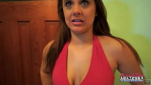 Oh Man, Maria's Sucking And Riding That Cock So Good, And She Gets A Big Facial Too