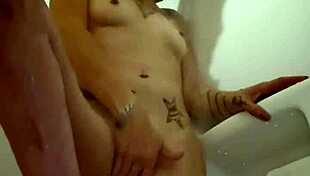 Emy Angel Masturbates Petite Body In Shower