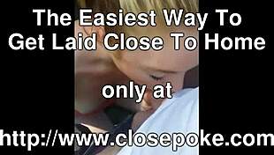 Cute Tinder Girl Outdoor Blowjob With Friend