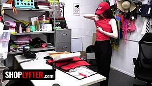 Pizza Delivery Girl Undergoes Cavity Search For Stolen Merchandise In Office