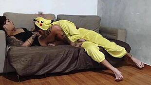 Caught nephew masturbating, couldn't resist 😏