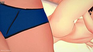 Megumin from Konosuba visits the infirmary hot and wants to fuck uncensored hentai version!