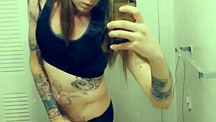 hot tranny touching her clitty