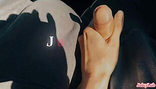 Stepsis Jerks Cock While Driving