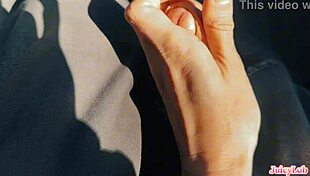 Stepsis Jerks Cock While Driving