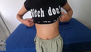 just legal young girl arrives to try something new 😊