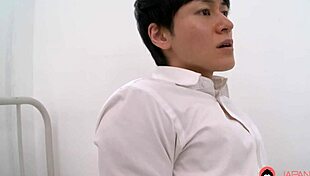 Wow, Japanese Nurse Tomomi Motozawa Fingers Herself at Work!