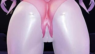 Bitch Knight Bronya Sways Her Big Ass In Dance