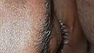 ebony babe gets anal creampie on webcam 😍