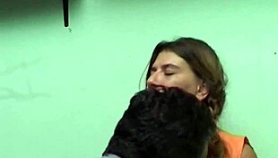 Check this exclusive office fling with a stunning blonde sucking him dry