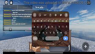 fucking that whore in roblox with a condom, you know?