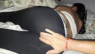 Stepfather Catches Stepdaughter Alone And Cums In Her Hot Ass