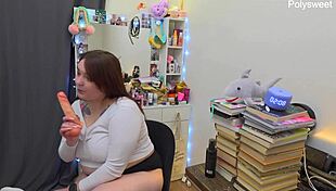 Milf BBW Pleasures Guy With Toys And Dirty Talk