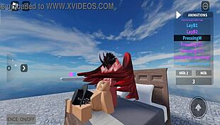 fucking that whore in roblox with a condom, you know?