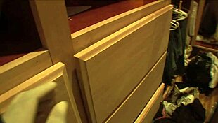 white babe gets wrapped in plastic and fucked by hung black