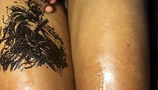 Is it thigh fuck or handjob? Watch her get fingered and fucked on her laps