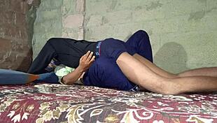 in the garden, bhabhi gets massaged and lands in her mouth.