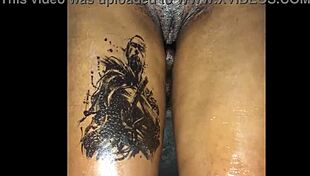 Is it thigh fuck or handjob? Watch her get fingered and fucked on her laps