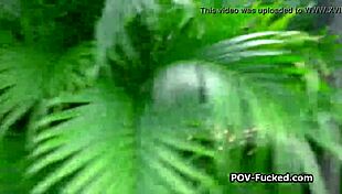 Punishing Sexy Neighbor Poolside for Sneaking In