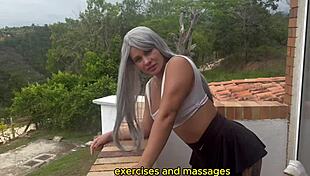 Colombian Milf Fucks Young Neighbor In Husband's Bed.