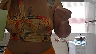 Tight Shorts Flash Desire for Cock