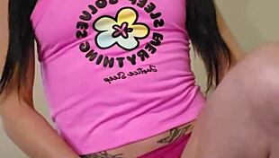 Emy Angel Loves Showing Off Her Petite Body In Various Poses And Angles